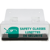 Distributeur de lunettes de s&eacute;curit&eacute; avec couvercle Les Fournitures Industrielles Méga