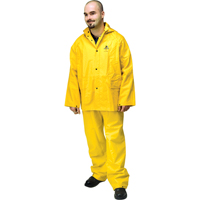 RZ500 Flame Resistant Rain Suit, Small, Yellow Les Fournitures Industrielles Méga