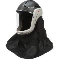 Assemblage de casque Versaflo avec visi&egrave;re de premi&egrave;re qualit&eacute; et enveloppe r&eacute;sistante aux flammes, Universel, Casque rigide, Bavette Simple Les Fournitures Industrielles Méga