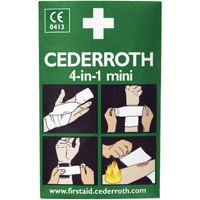 Coagulant 4-dans-1 Cederroth, 5" lo x 3" la Les Fournitures Industrielles Méga