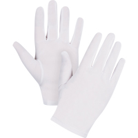 Low-Lint Inspection Gloves, Nylon, Hemmed Cuff, Men's Les Fournitures Industrielles Méga