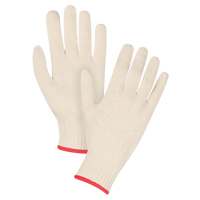 Gants en tricot d'usage standard, Poly/coton, Calibre 7, Petit Les Fournitures Industrielles Méga