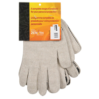 Heavyweight Dotted String Knit Gloves, Poly/Cotton, Single Sided, 7 Gauge, Large Les Fournitures Industrielles Méga