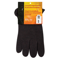 Jersey Gloves, Large, Brown, Red Fleece, Slip-On Les Fournitures Industrielles Méga