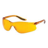 Lunettes de s&eacute;curit&eacute; s&eacute;rie Z500, Lentille Orange, Anti-&eacute;gratignures, ANSI Z87+/R&eacute;pond ou surpasse la norme CSA Z94.3 Les Fournitures Industrielles Méga