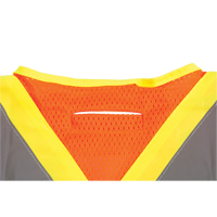 Veste d'arpenteur haute visibilit&eacute;, conforme &agrave; la CSA, Orange haute visibilit&eacute;, Moyen, Polyester Les Fournitures Industrielles Méga