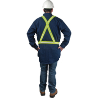 Harnais de s&eacute;curit&eacute; d'usage standard, Jaune lime haute visibilit&eacute;, Couleur r&eacute;fl&eacute;chissante Argent, Moyen Les Fournitures Industrielles Méga