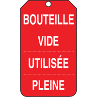Inspection Tags, Cardstock, 3-3/8" W x 5-7/8" H, French Les Fournitures Industrielles Méga