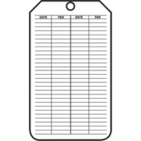 Safety Tags, Plastic, 3-1/8" W x 5-7/8" H, French Les Fournitures Industrielles Méga