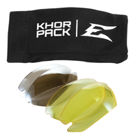 Khor Safety Glasses Replacement Lenses, Anti-Fog/Anti-Scratch, Clear, Khor Les Fournitures Industrielles Méga