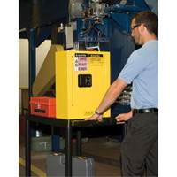 Mini-armoires de s&eacute;curit&eacute; Sure-Grip EX pour produits inflammables, 2 gal., 1 Porte(s), 17" La x 22" h x 8" p Les Fournitures Industrielles Méga
