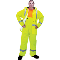 Imperm&eacute;able pour la circulation de premi&egrave;re qualit&eacute; RZ900, Polyester/PVC, Moyen, Jaune lime Les Fournitures Industrielles Méga