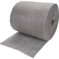 Premium Bonded Sorbent Rolls, Mediumweight, 150' L x 15" W, 20 gal. Absorbancy Les Fournitures Industrielles Méga