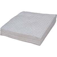 Premium Bonded Sorbent Pads, Oil Only, 15" x 17", 8 gal. Absorbancy Les Fournitures Industrielles Méga