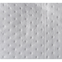 Premium Bonded Sorbent Pads, Oil Only, 15" x 17", 8 gal. Absorbancy Les Fournitures Industrielles Méga