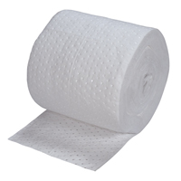 Rouleaux absorbants li&eacute;s de premi&egrave;re qualit&eacute;, Poids moyen, 150' lo x 15" la, Absorption 20 gal. Les Fournitures Industrielles Méga