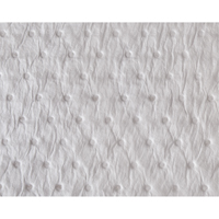 Premium Fine Fiber Sorbent Pads, Oil Only, 15" x 17", 25 gal. Absorbancy Les Fournitures Industrielles Méga