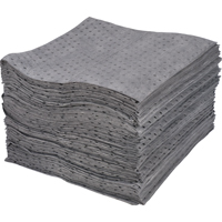 Premium Laminated (SMS) Sorbent Pads, Universal, 15" x 17", 30 gal. Absorbancy Les Fournitures Industrielles Méga