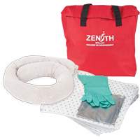Premium Spill Kit, Oil Only, Bag, 5 US gal. Absorbancy Les Fournitures Industrielles Méga
