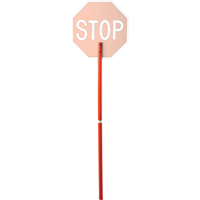 Traffic Control Sign Plastic Handle Les Fournitures Industrielles Méga