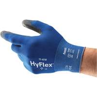 Hyflex &reg; 11-618 Gloves, 9/Large, Polyurethane Coating, 18 Gauge, Nylon Shell Les Fournitures Industrielles Méga