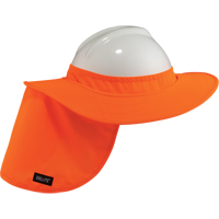 Rebords pour casques de s&eacute;curit&eacute; 6660 Chill-Its, Orange haute visibilit&eacute; Les Fournitures Industrielles Méga