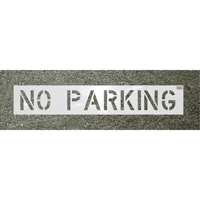 Pochoirs pour parc de stationnement, Pictogramme, 4" x 3" Les Fournitures Industrielles Méga