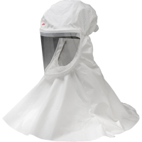 Cagoule &eacute;conomique Versaflo, Moyen/Petit, Coiffe souple, Bavette Simple Les Fournitures Industrielles Méga