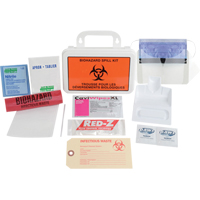 Deluxe Clean-Up Spill Kit, Biohazard, Case Les Fournitures Industrielles Méga
