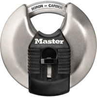 Cadenas prot&eacute;g&eacute; Magnum, Argent, Cl&eacute;s diff&eacute;rentes, Acier tremp&eacute;, Largeur de 2-3/4" Les Fournitures Industrielles Méga