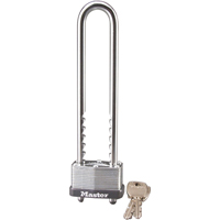 Cadenas lamin&eacute;, Argent, Cl&eacute;s diff&eacute;rentes, Acier lamin&eacute;, Largeur de 1-3/4" Les Fournitures Industrielles Méga