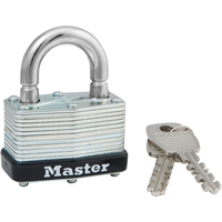 Cadenas lamin&eacute;, Argent, Cl&eacute;s identiques, Acier lamin&eacute;, Largeur de 1-3/4" Les Fournitures Industrielles Méga