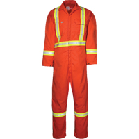 Westex UltraSoft&reg; Unlined Coveralls, Large, Orange Les Fournitures Industrielles Méga