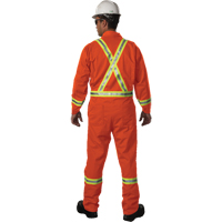 Westex UltraSoft&reg; Unlined Coveralls, Large, Orange Les Fournitures Industrielles Méga