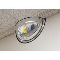 180° Dome Mirror, Half Dome, Open Top, 20" Diameter Les Fournitures Industrielles Méga