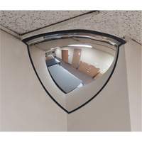 90° Dome Mirror, Quarter Dome, Open Top, 20" Diameter Les Fournitures Industrielles Méga