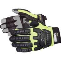 Gants de m&eacute;canicien r&eacute;sistants aux chocs Clutch Gear, Paume PVC, Taille Petit Les Fournitures Industrielles Méga