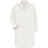 Sarrau de laboratoire, Poly-coton, Petit, Blanc Les Fournitures Industrielles Méga