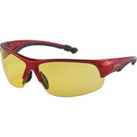 Lunettes de s&eacute;curit&eacute; s&eacute;rie Z1900, Lentille Ambr&eacute;e, Anti-&eacute;gratignures, R&eacute;pond ou surpasse la norme CSA Z94.3 Les Fournitures Industrielles Méga