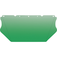 V-Gard&reg; Visor for General Purpose Applications, Polycarbonate, Green Tint Les Fournitures Industrielles Méga