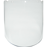 V-Gard&reg; Visor for Heavy Duty General Purpose Applications, Polycarbonate, Clear Tint Les Fournitures Industrielles Méga