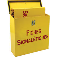 Safety Documents Job-Site Box, French, Binders Included Les Fournitures Industrielles Méga