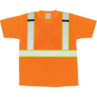T-shirt conforme &agrave; la CSA, Polyester, Moyen, Orange Les Fournitures Industrielles Méga
