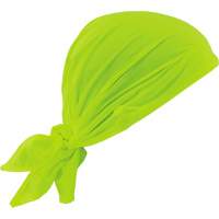 Chill-Its&reg; 6710 Cooling Triangle Hat, High Visibility Lime-Yellow Les Fournitures Industrielles Méga