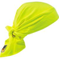 Chill-Its&reg; 6710FR FR Cooling Triangle Hat, High Visibility Lime-Yellow Les Fournitures Industrielles Méga