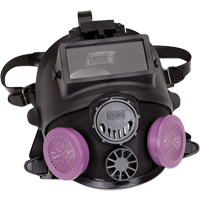 7600 Series Full Face Respirator with Welding Attachment, Silicone, Small Les Fournitures Industrielles Méga