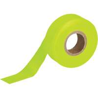 Ruban pour signalisation, 1,188" la x 150' lo, Lime fluorescent Les Fournitures Industrielles Méga