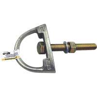 Miller&reg; Anchorage Connector with Hardware, D-Ring, Permanent Use Les Fournitures Industrielles Méga