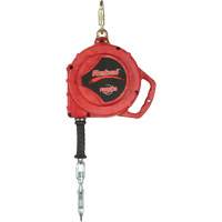 Rebel Self Retracting Lifeline, 50', Stainless Steel, Swivel Les Fournitures Industrielles Méga