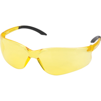 Z2400 Series Safety Glasses, Amber Lens, Anti-Scratch, ANSI Z87+/Meets/Exceeds CSA Z94.3 Les Fournitures Industrielles Méga